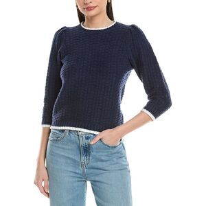 Michael Stars Womens  Lenora Sweater, Blue